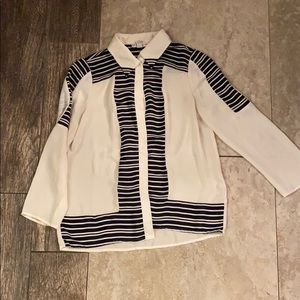 Striped Button Down Shirt